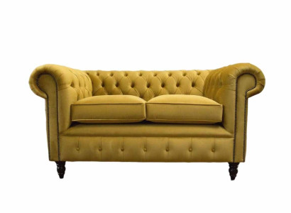 Bank bekleding Banken Nieuwe Bank 2-zits Design Chesterfield Stofbank